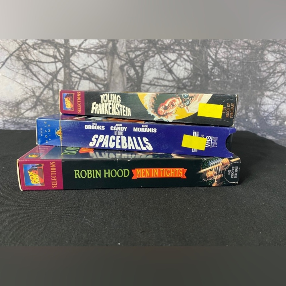 Mel Brooks VHS Lot of 3